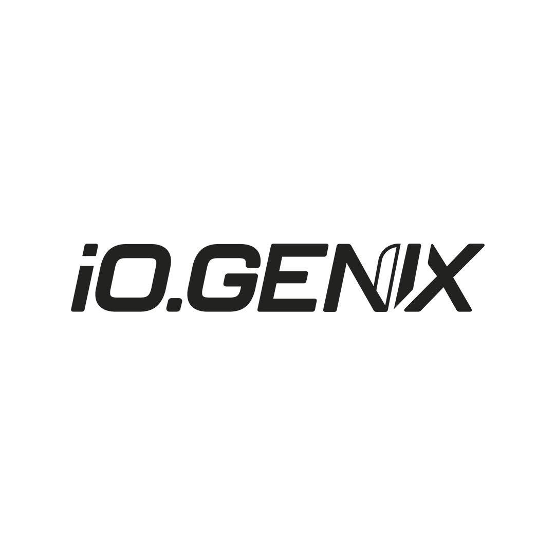 Logo IOGENIX — marca oficial de suplementación